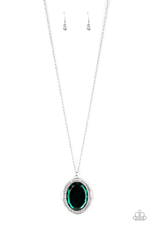 Paparazzi ♥ REIGN Them In - Green ♥ Necklace Regular price$8.00  Sold out