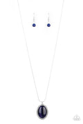 Paparazzi ♥ GLISTEN To This - Blue ♥ Necklace