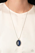 Paparazzi ♥ GLISTEN To This - Blue ♥ Necklace