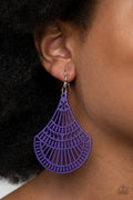 Paparazzi ♥ Tropical Tempest - Purple ♥ Earrings