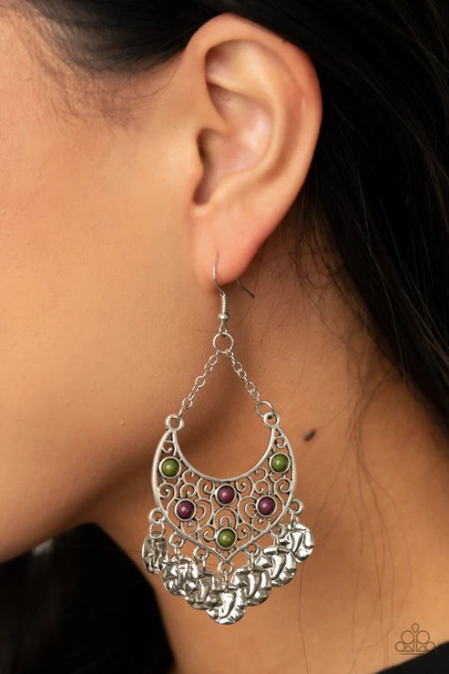 Paparazzi ♥ Musical Murals - Multi ♥ Earrings