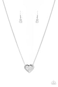 Paparazzi ♥ Game, Set, MATCHMAKER - White ♥ Necklace