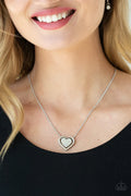 Paparazzi ♥ Game, Set, MATCHMAKER - White ♥ Necklace