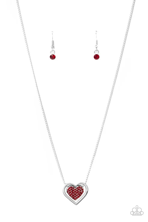 Paparazzi ♥ Game, Set, MATCHMAKER - Red ♥ Necklac
