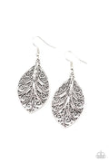 Paparazzi ♥ One VINE Day - Silver ♥ Earrings