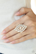 Paparazzi ♥ Incandescently Irresistible - Rose Gold ♥ Ring