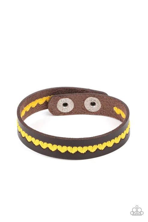 Paparazzi ♥ Made With Love - Yellow ♥ Bracelet