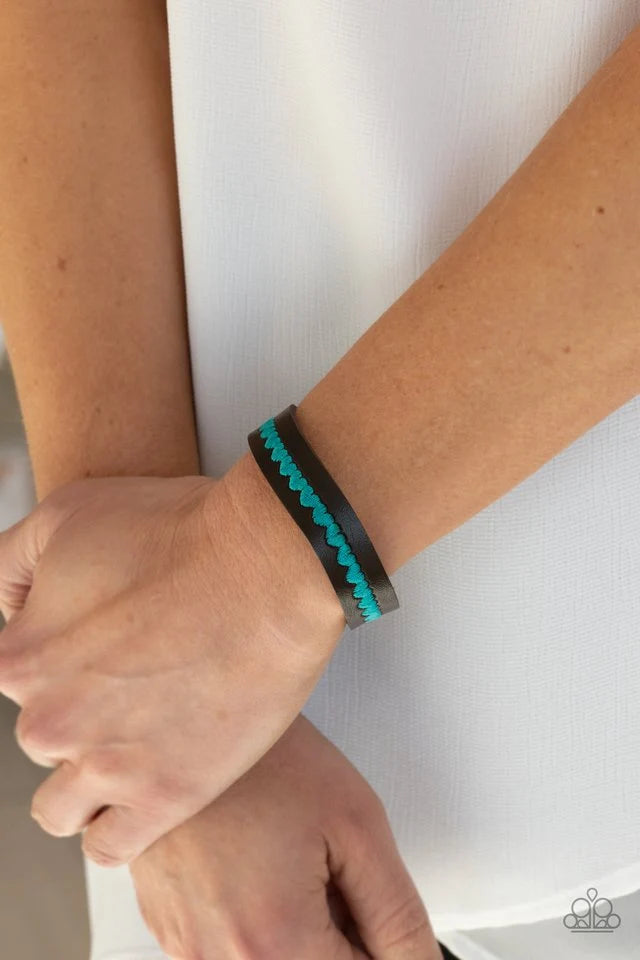 Paparazzi ♥ Made With Love - Blue ♥ Bracelet