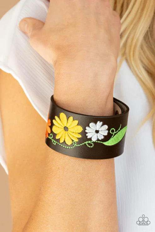 Paparazzi ♥ Western Eden - Yellow ♥ Bracelet