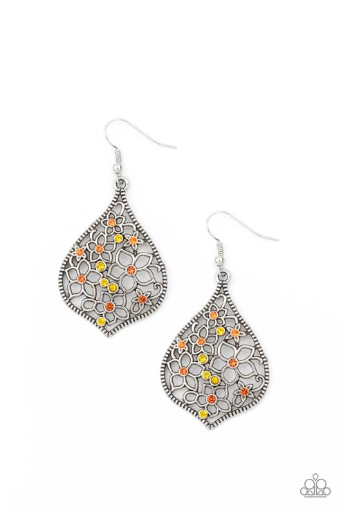 Paparazzi ♥ Full Out Florals - Multi ♥ Earrings