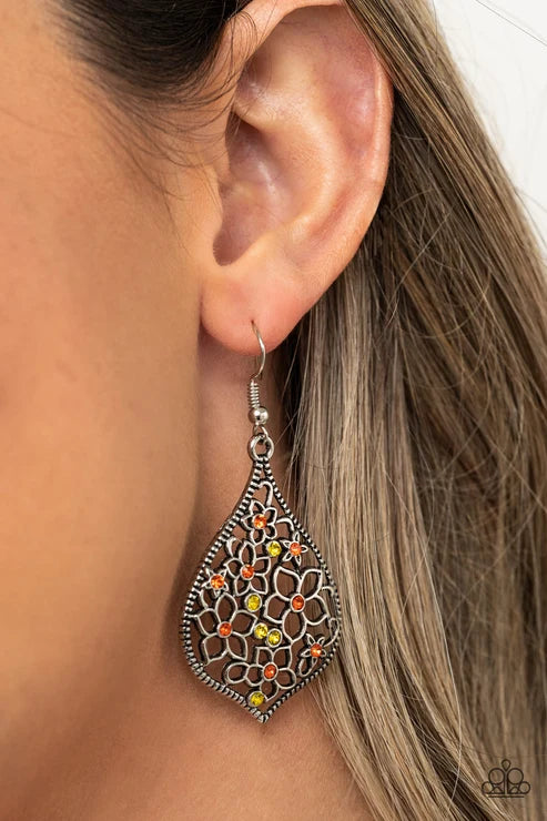 Paparazzi ♥ Full Out Florals - Multi ♥ Earrings