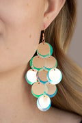 Paparazzi ♥ Sequin Seeker - Copper ♥ Earrings