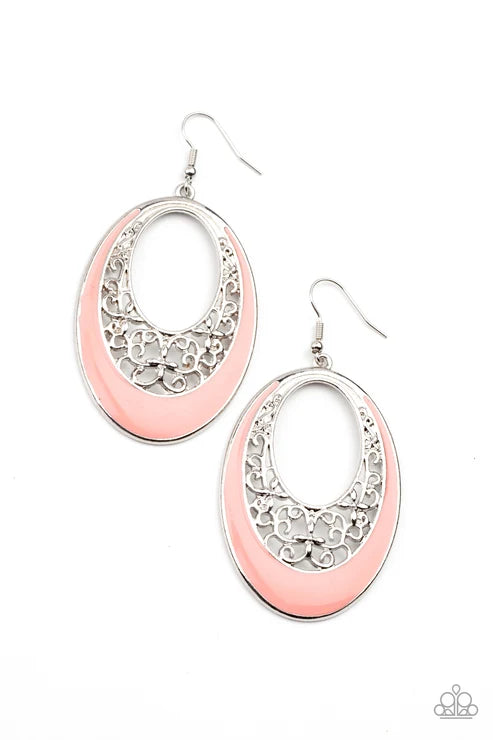 Paparazzi ♥ Orchard Bliss - Orange ♥ Earrings