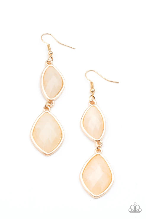 Paparazzi ♥ The Oracle Has Spoken - Gold ♥ Earrings