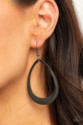 Paparazzi ♥ Fierce Fundamentals - Black ♥ Earrings
