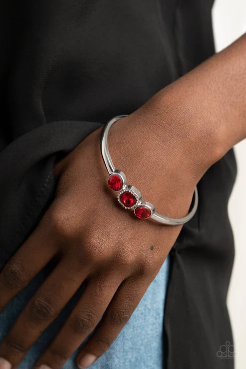 Paparazzi ♥ Royal Demands - Red ♥ Bracelet