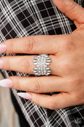Paparazzi ♥ Urban Empire - White ♥ Ring
