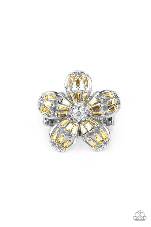 Paparazzi ♥ Botanical Ballroom - Yellow ♥ Ring