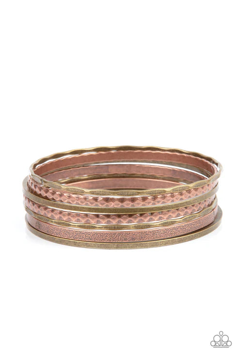 Paparazzi ♥ How Do You Stack Up? - Multi ♥ Bracelet