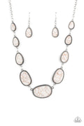 Paparazzi ♥ Elemental Eden - White ♥ Necklace