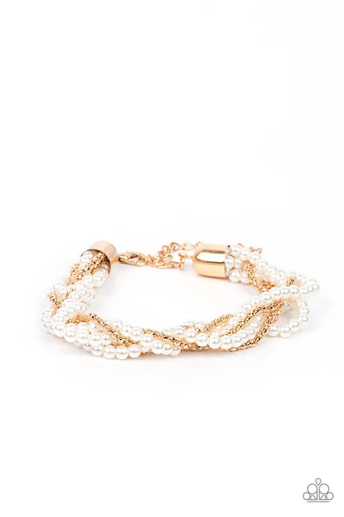 Paparazzi ♥ Vintage Variation - Gold ♥ Bracelet