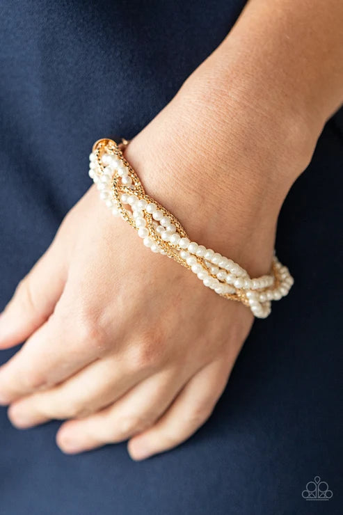 Paparazzi ♥ Vintage Variation - Gold ♥ Bracelet