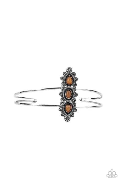 Paparazzi ♥ Fairytale Flowerbeds - Orange ♥ Bracelet