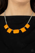 Paparazzi ♥ Instant Mood Booster - Orange ♥ Necklace