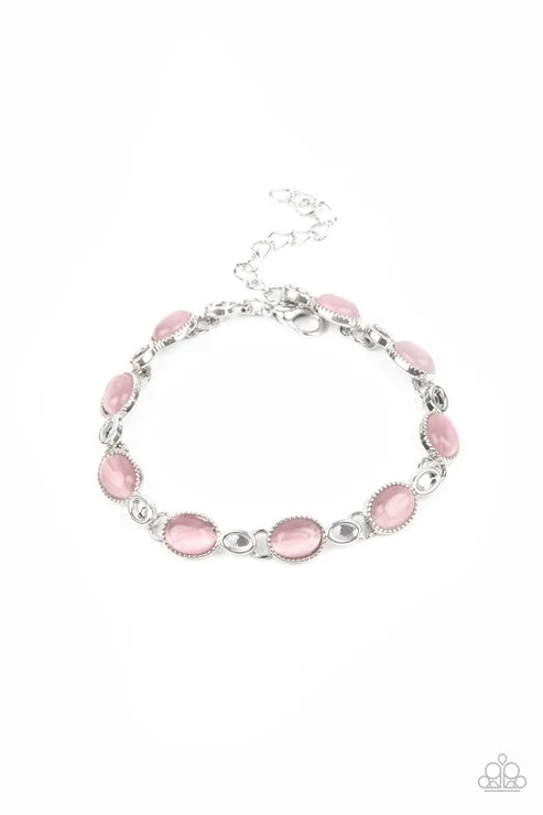 Paparazzi ♥ Blissfully Beaming - Pink ♥ Bracelet