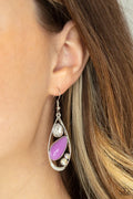Paparazzi ♥ Harmonious Harbors - Purple ♥ Earrings