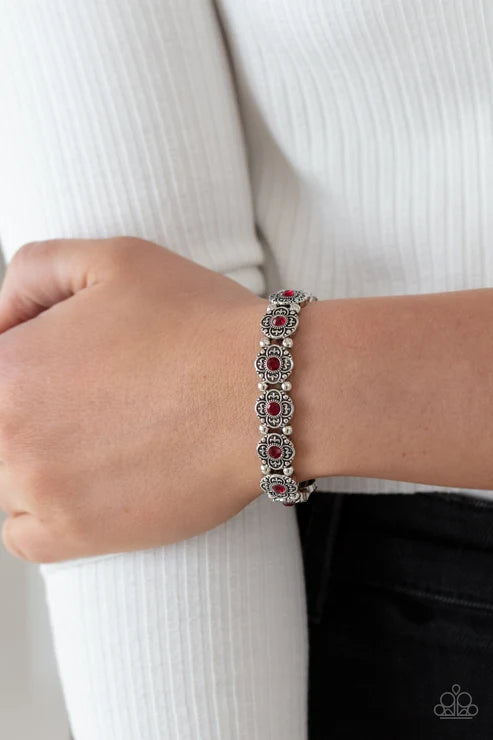 Paparazzi ♥ Trés Magnifique - Red ♥ Bracelet