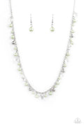 Paparazzi ♥ Pearl Essence - Green ♥ Necklace