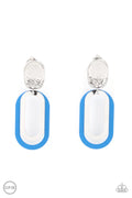 Paparazzi ♥ Melrose Mystery - Blue ♥ Clip-On