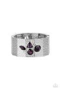 Paparazzi ♥ Flickering Fortune - Purple ♥ Bracelet
