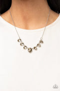 Paparazzi ♥ Material Girl Glamour - Brown ♥ Necklace