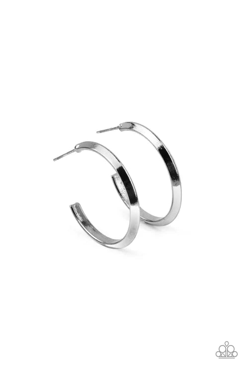 Paparazzi ♥ On The Brink - Black ♥ Earrings
