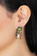 Paparazzi ♥ Cosmic Queen - Multi ♥ Post Earrings