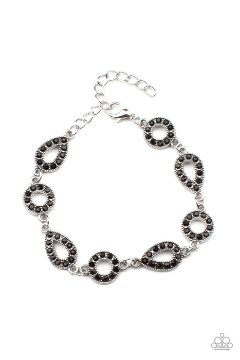 Paparazzi ♥ Royally Refined - Black ♥ Bracelet