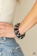 Paparazzi ♥ Gimme Gimme - Black ♥ Bracelet