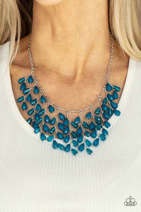 Paparazzi ♥ Garden Fairytale - Blue ♥ Necklace