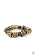Paparazzi ♥ Exploring The Elements - Brass ♥ Bracelet
