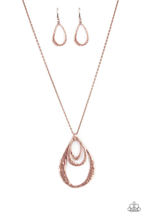 Paparazzi ♥ Relic Renaissance - Copper ♥ Necklace