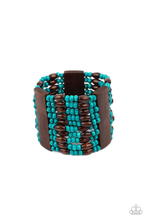 Paparazzi ♥ Tropical Takeover - Blue ♥ Bracelet