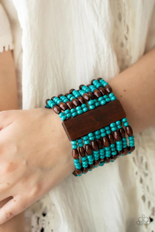 Paparazzi ♥ Tropical Takeover - Blue ♥ Bracelet