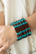 Paparazzi ♥ Tropical Takeover - Blue ♥ Bracelet