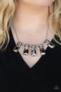 Paparazzi ♥ Celestial Royal - Silver ♥ Necklace