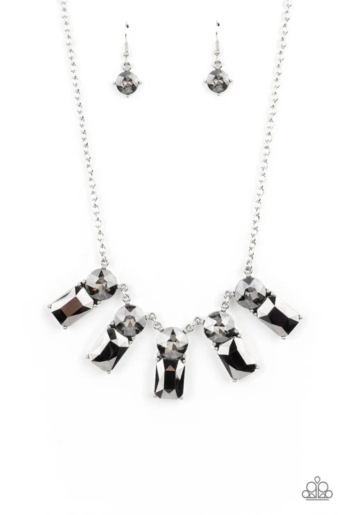 Paparazzi ♥ Celestial Royal - Silver ♥ Necklace