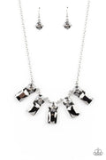 Paparazzi ♥ Celestial Royal - Silver ♥ Necklace