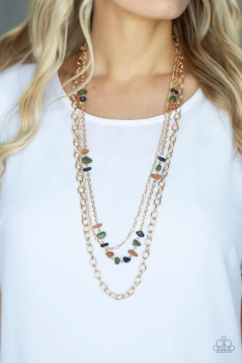 Paparazzi ♥ Artisanal Abundance - Multi ♥ Necklace