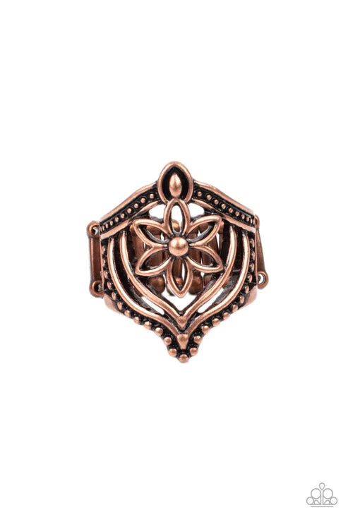 Paparazzi ♥ Eastern Eden - Copper ♥ Ring